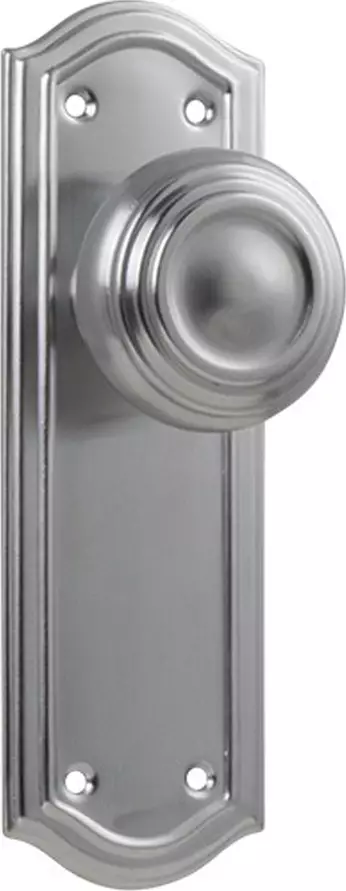 Kensington 175 x 58mm Knob on Blank Plate Set - SC