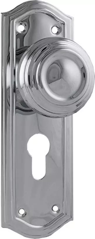 Kensington 175 x 58mm Knob on Euro48 Plate Set - CP