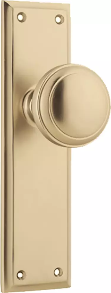 Milton 200 x 50mm Knob on Blank Plate Set - SB