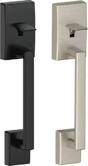 Century Gripset + Latitude Lever - SN / BLK Century Gripset + Latitude Lever - SN / BLK