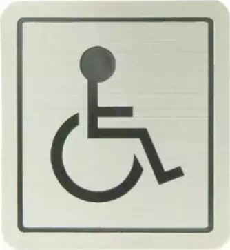 Disabled Symbol 120 x 120 SS