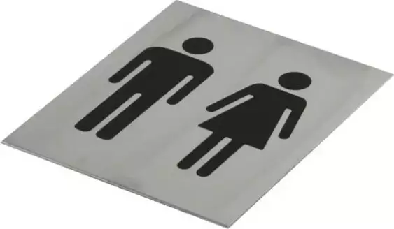 Self Adhesive Signage - 120 x 100mm - SS Self Adhesive Signage - 120 x 100mm - SS