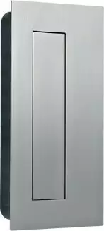 135 x 70mm Rectangular Flush Pull w/ Cover - SS