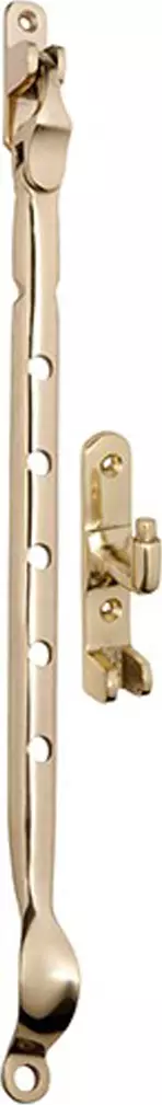 Side Mount Casement Window Stay 300mm - PB