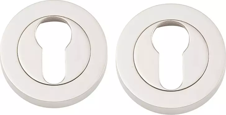 52mm Round Euro Escutcheon - PN