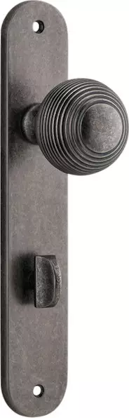 Guildford Knob - Oval Plate Guildford Knob - Oval Plate