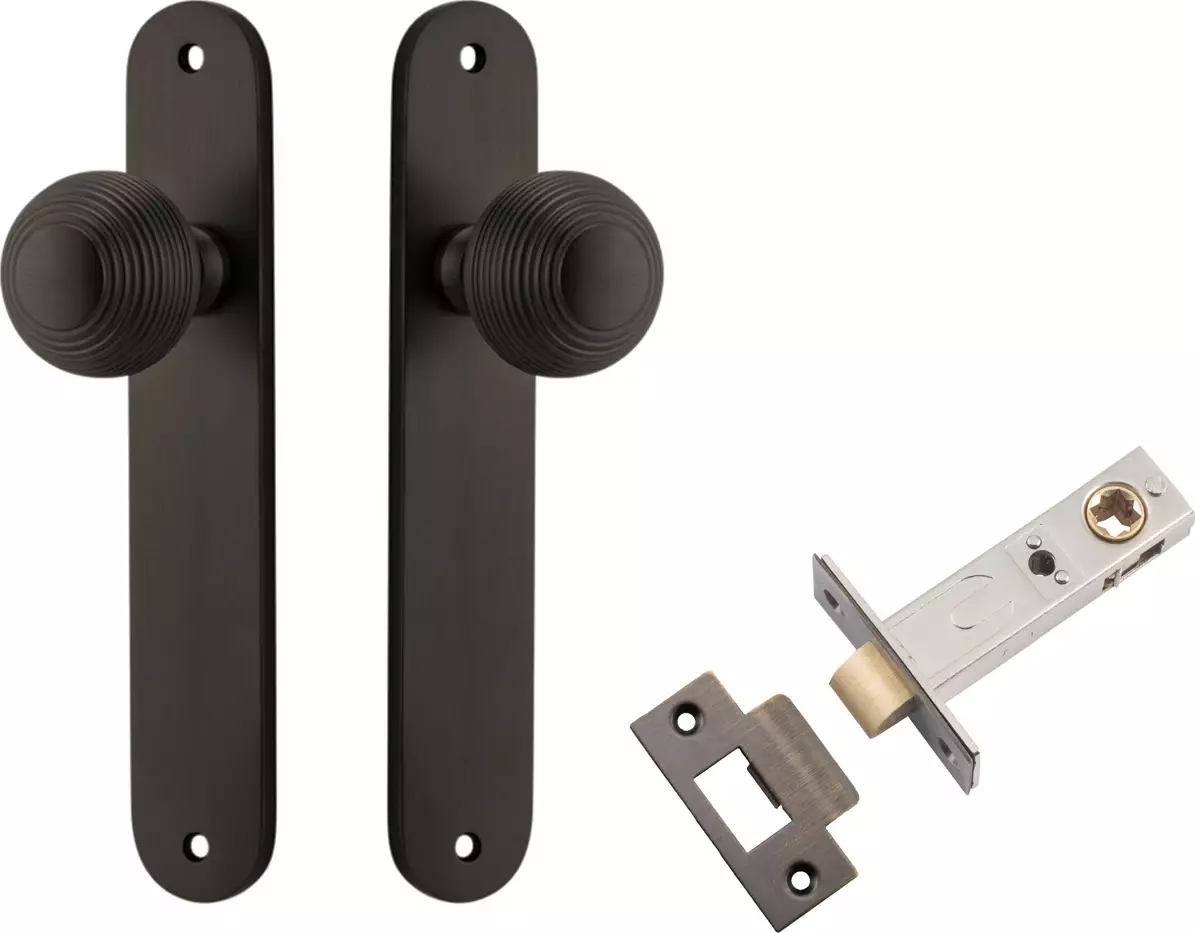 Guildford Knob - Oval Passage Set - SB