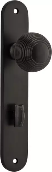 Guildford Knob - Oval Privacy Set - SB