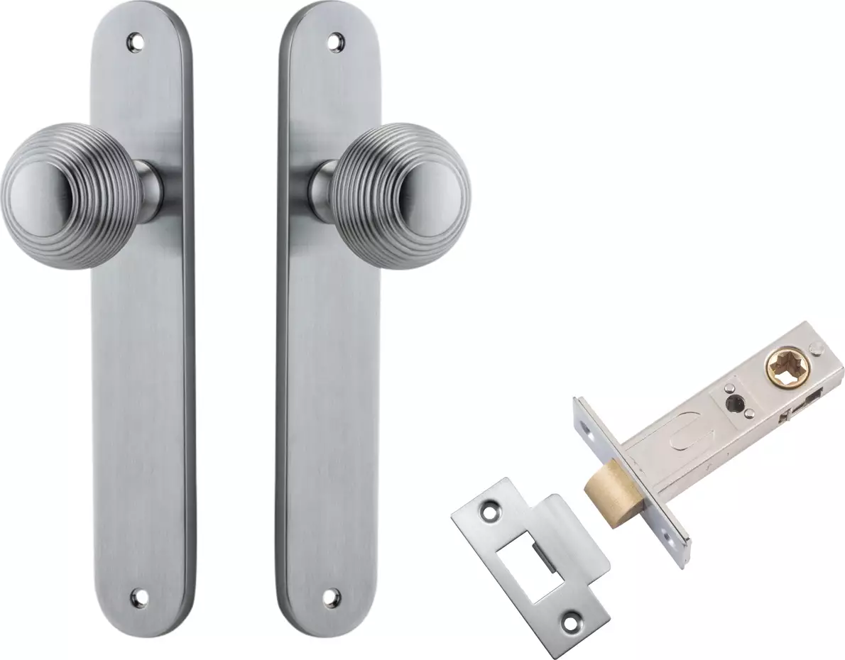 Guildford Knob - Oval Passage Set - SC