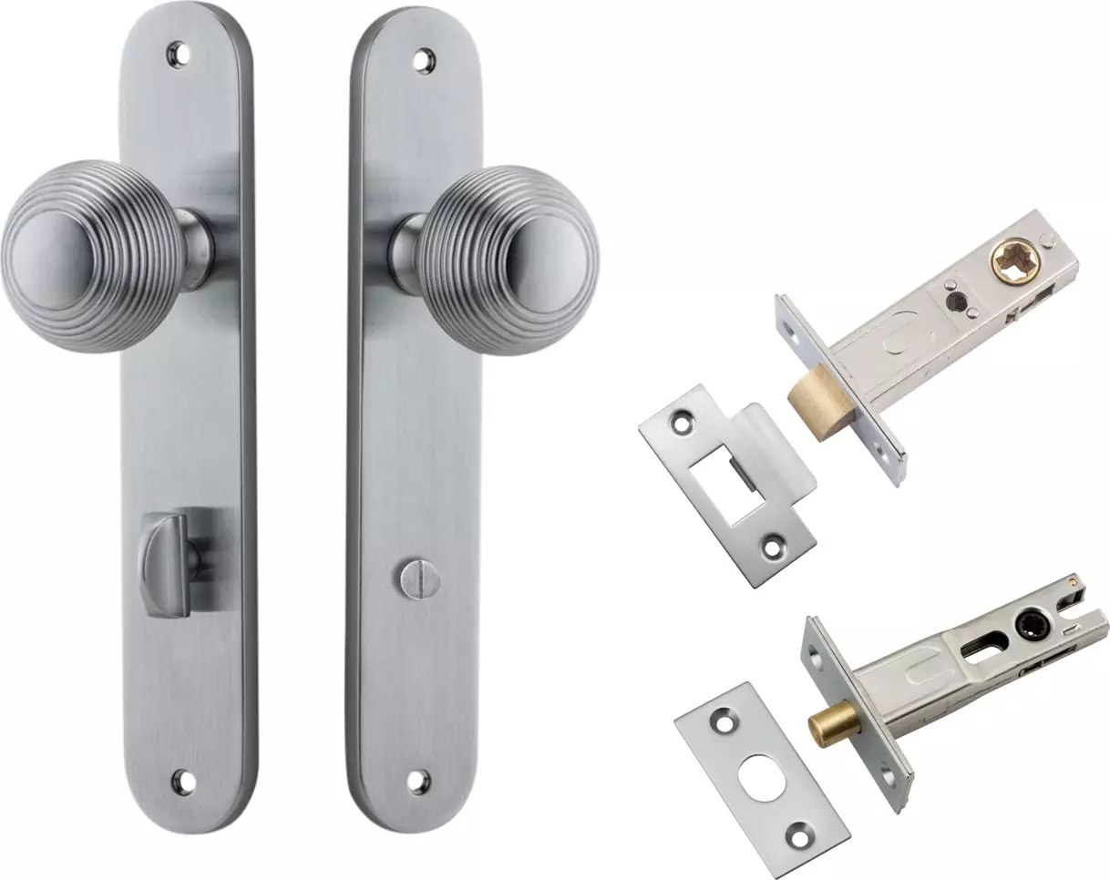 Guildford Knob - Oval Privacy Set - SC