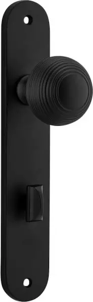 Guildford Knob - Oval Privacy Set - MB