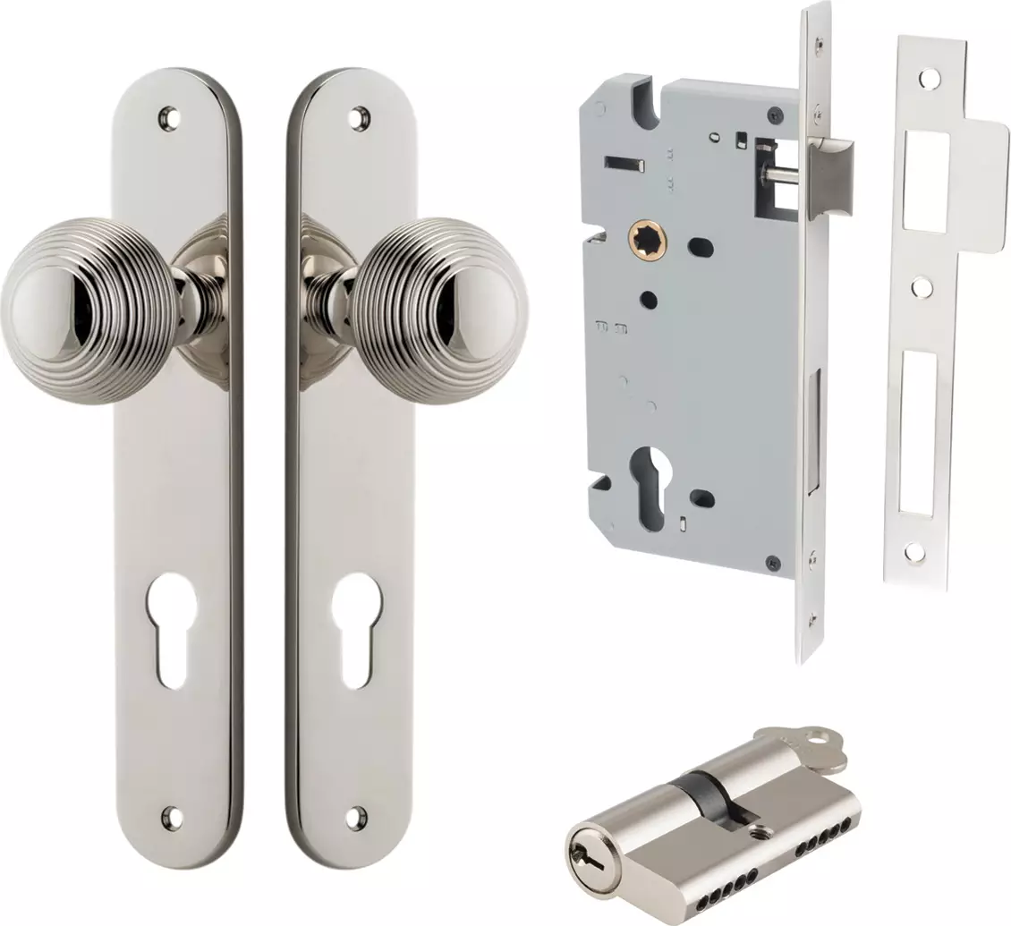 Guildford Knob - Oval Entrance Set - Key / Key - PN