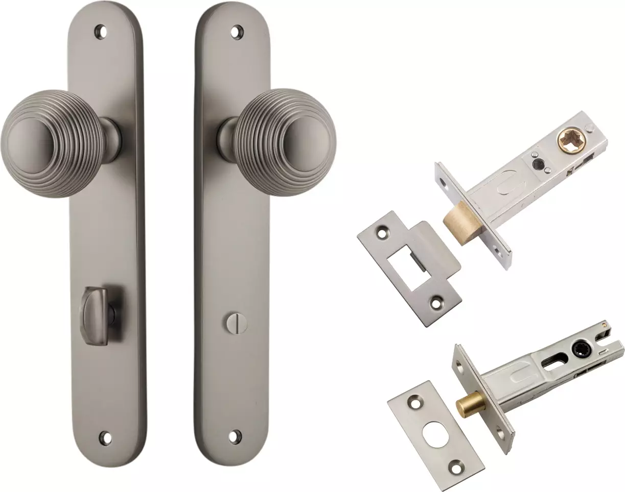 Guildford Knob - Oval Privacy Set - SN