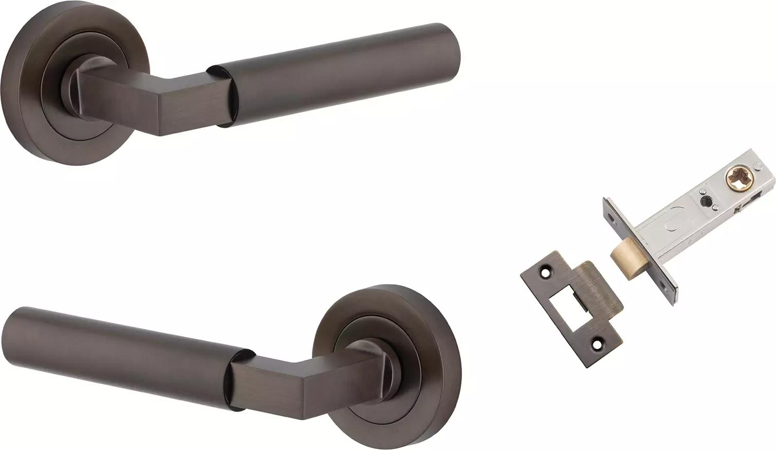 Berlin Lever - Round Rose Passage Set - SB