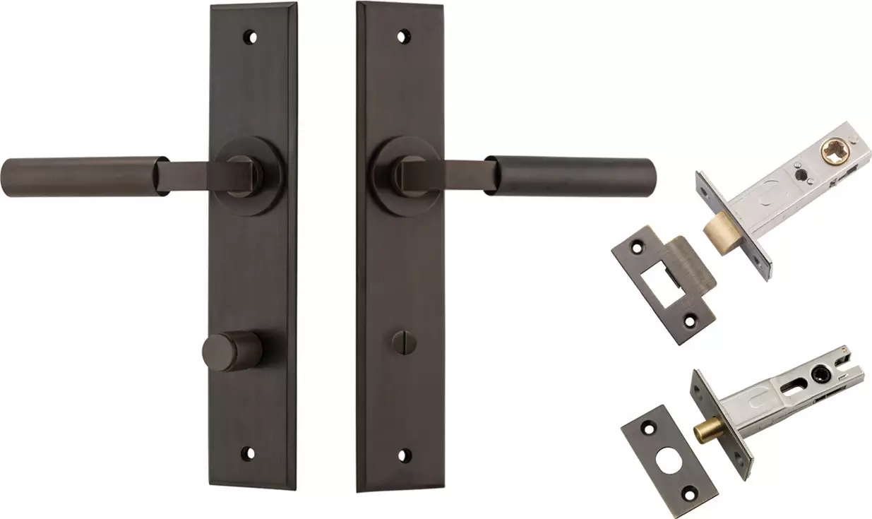 Berlin Lever - Chamfered Privacy Set - SB