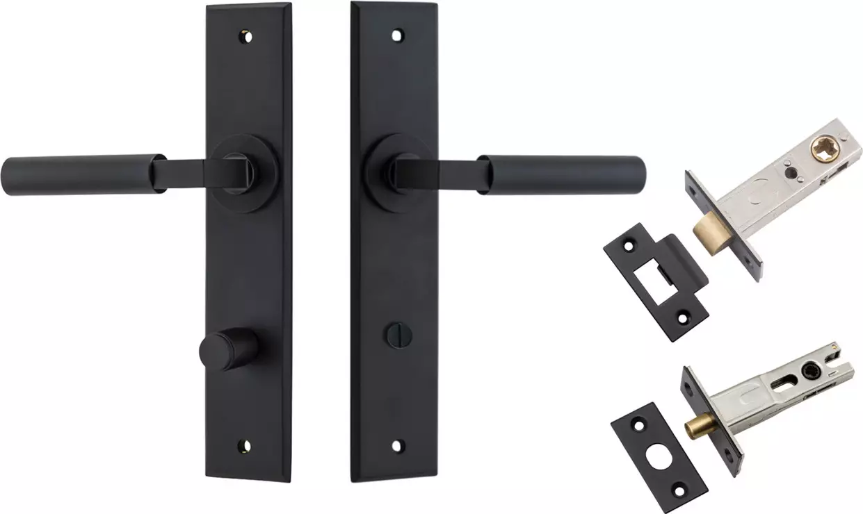 Berlin Lever - Chamfered Privacy Set - MB