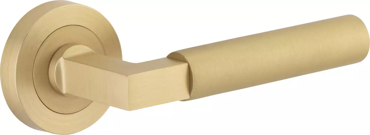 Berlin Lever - Round Rose Handle Set  - BB