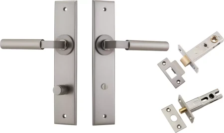 Berlin Lever - Chamfered Privacy Set - SN