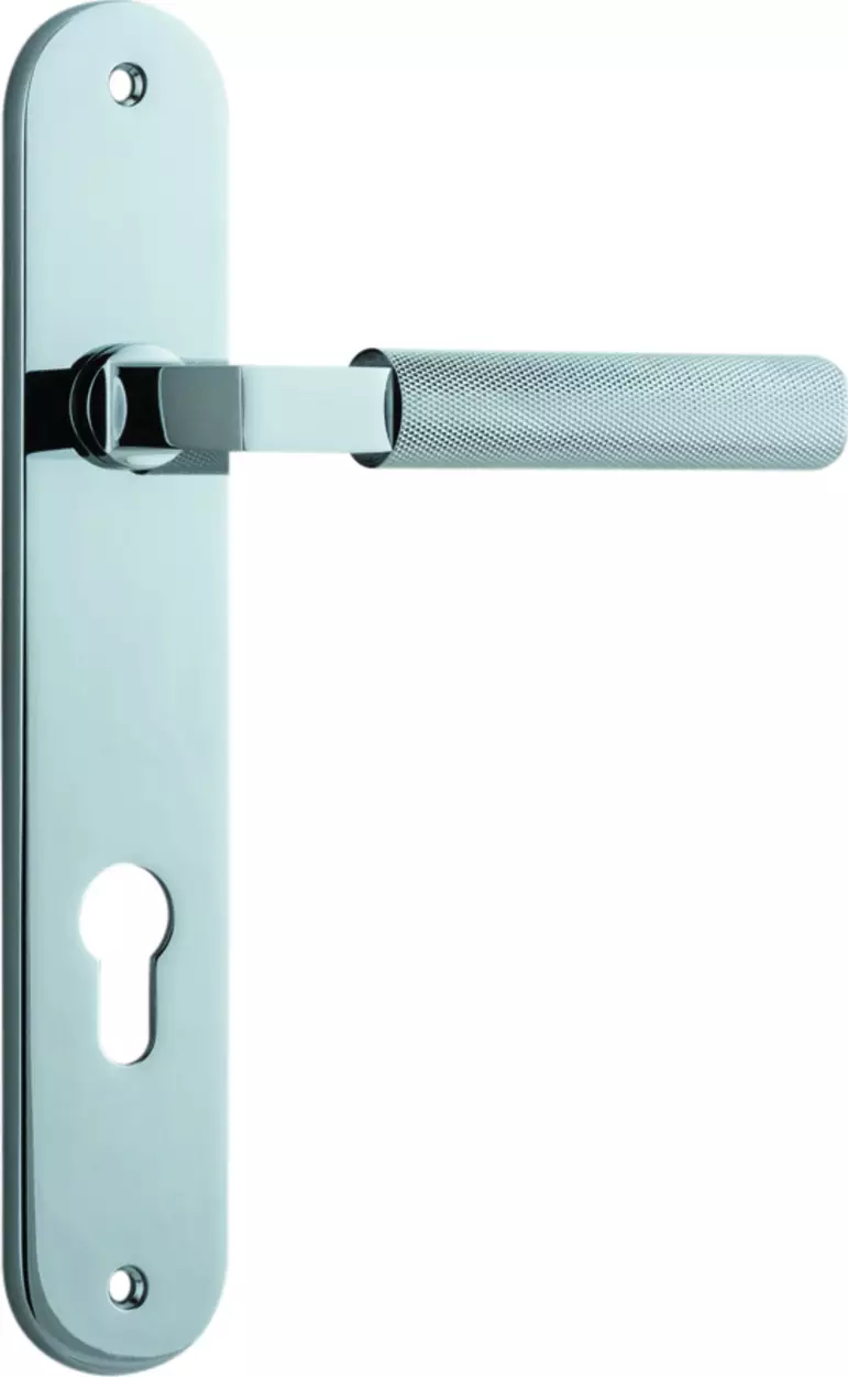 Brunswick Lever - Oval Euro Pair - CP