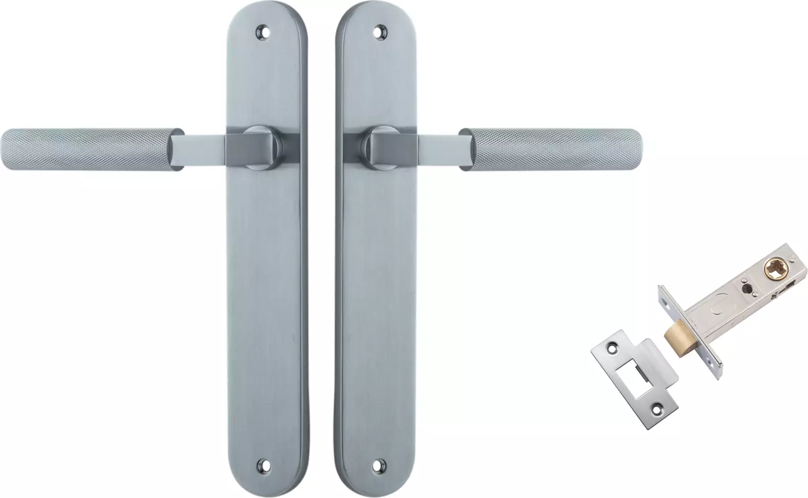 Brunswick Lever - Oval Passage Set - SC