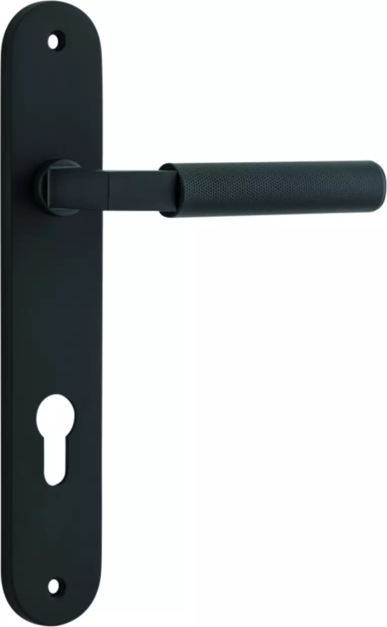 Brunswick Lever - Oval Euro Pair - MB