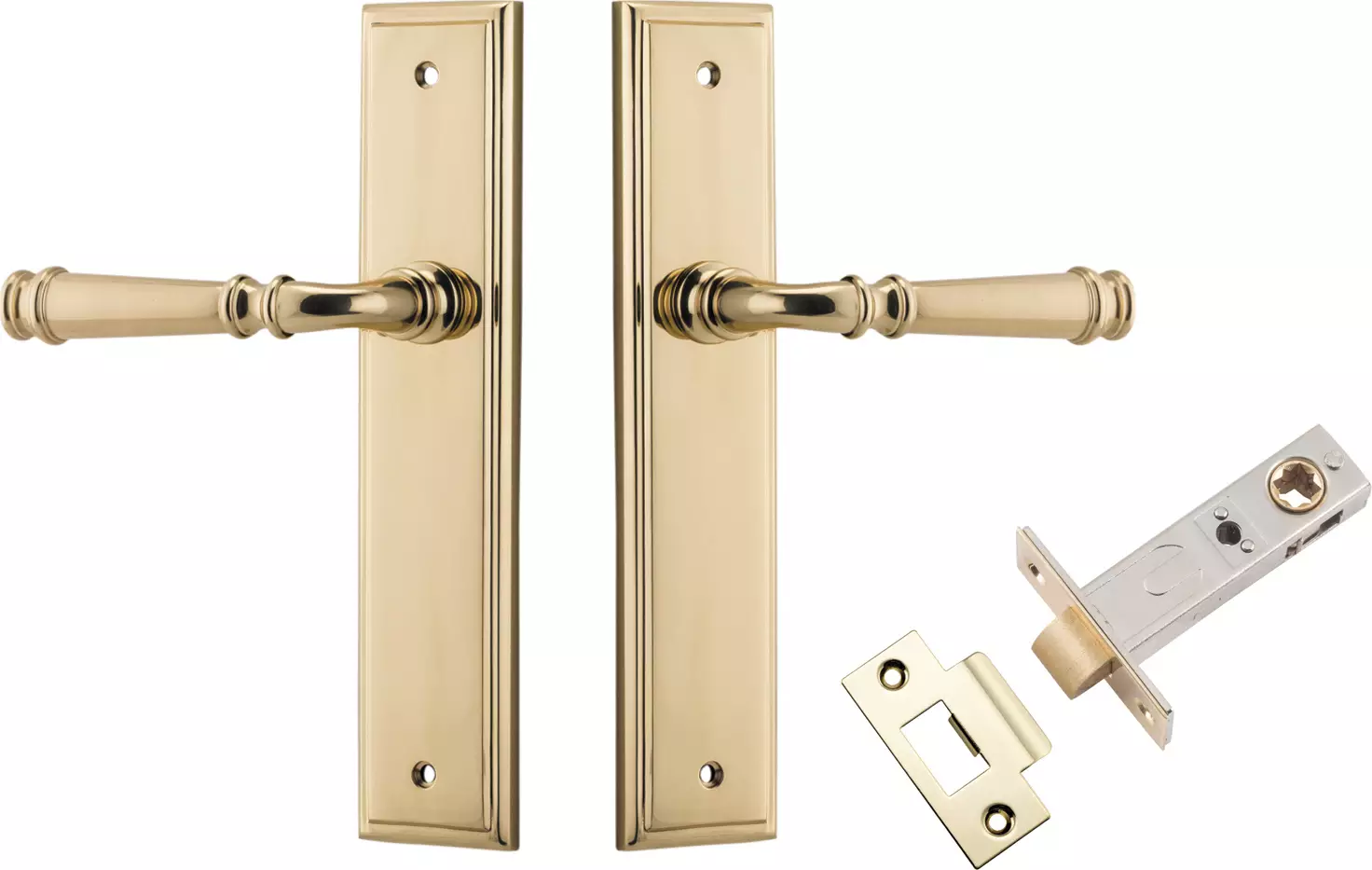 Verona Lever - Stepped Passage Set - PB