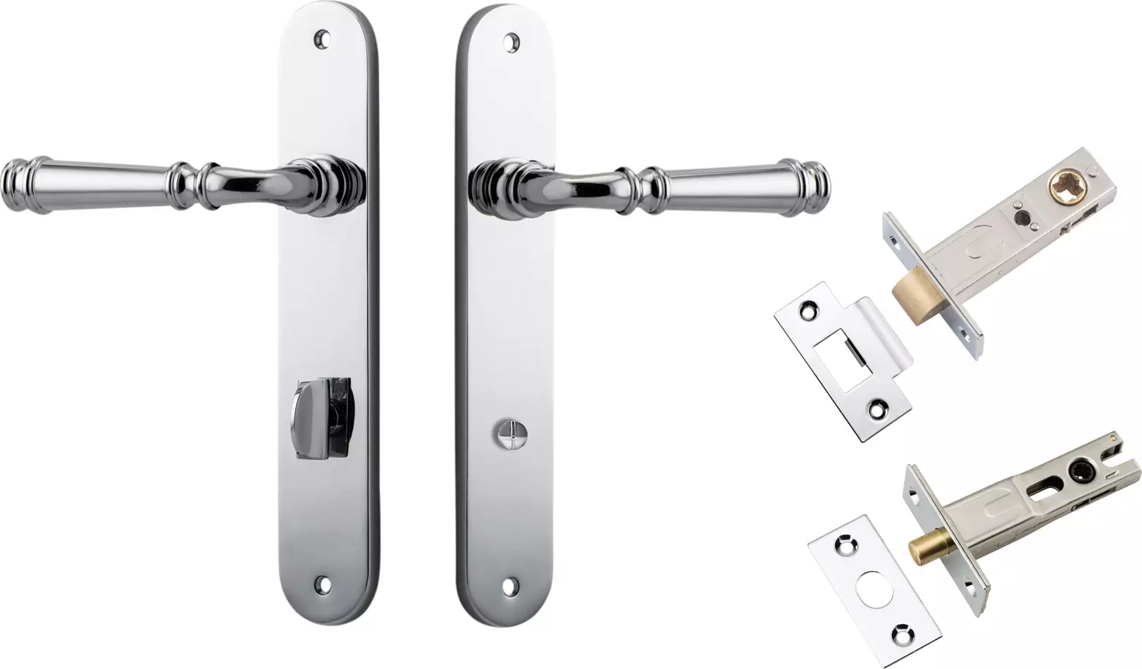 Verona Lever - Oval Privacy Set - CP