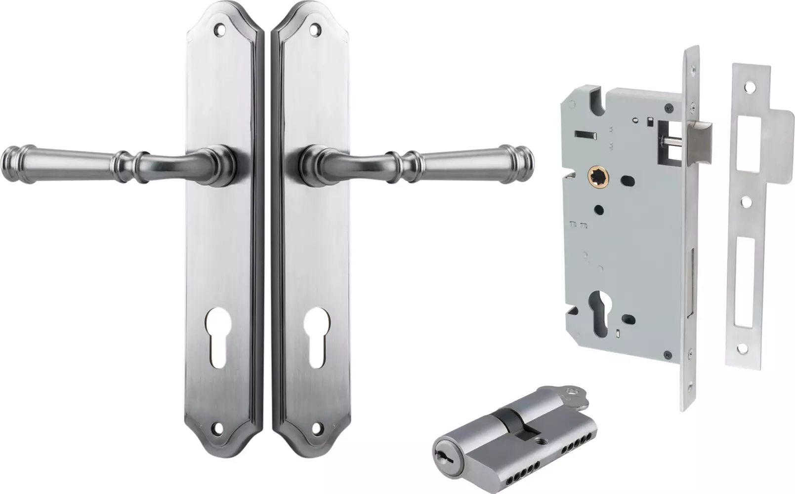 Verona Lever - Shouldered Entrance Set - Key / Key - SC