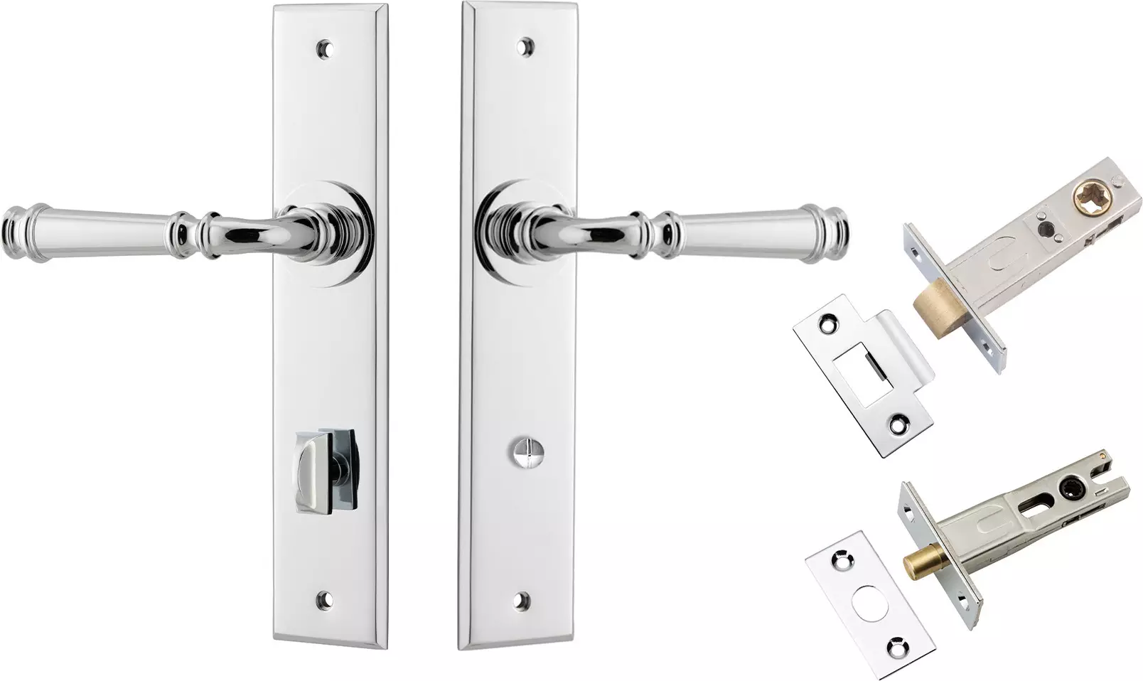 Verona Lever - Chamfered Privacy Set - CP