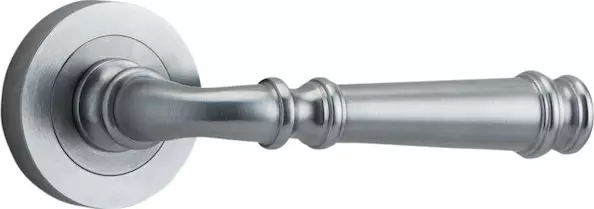 Verona Lever - Round Rose Handle Set - SC