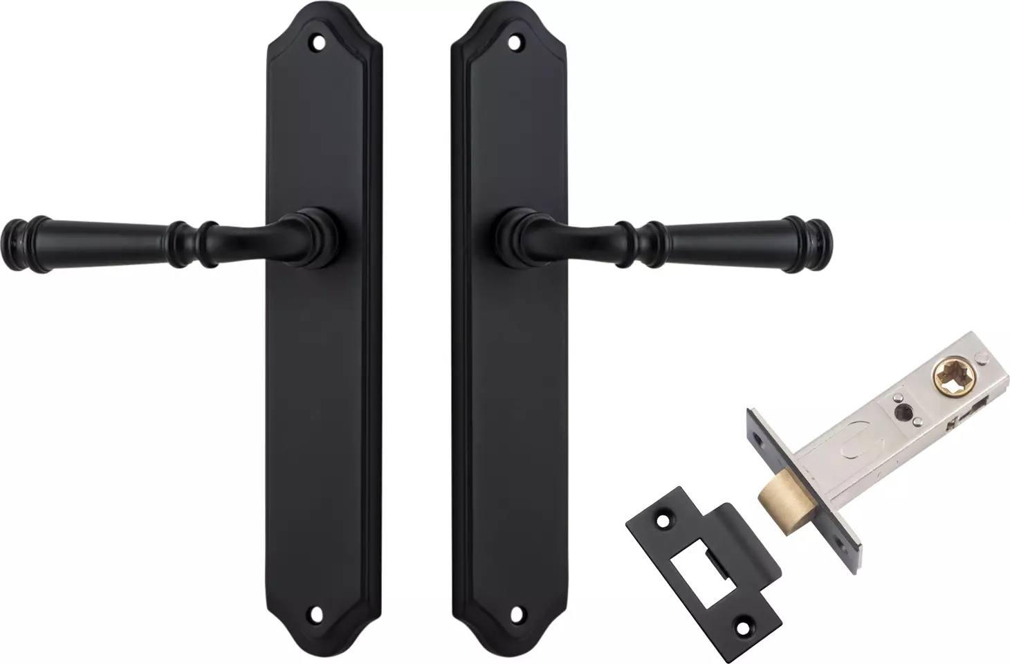 Verona Lever - Shouldered Passage Set - MB