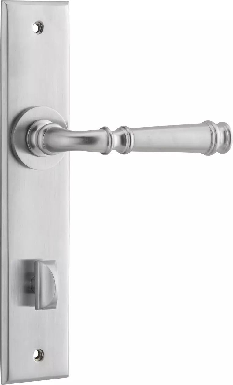 Verona Lever - Chamfered Privacy Handles - SC