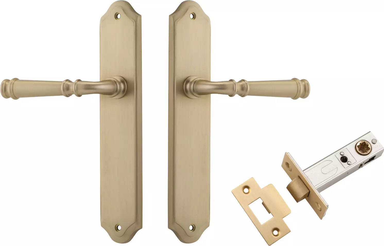 Verona Lever - Shouldered Passage Set - BB