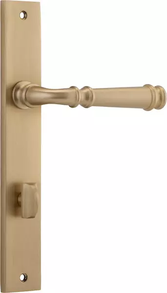 Verona Lever - Rectangular Privacy Handles - BB