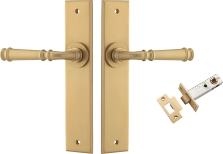 Verona Lever - Chamfered Passage Set - BB