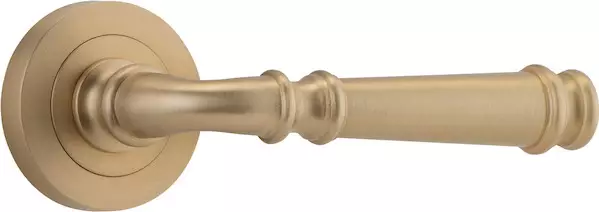 Verona Lever - Round Rose Handle Set - BB