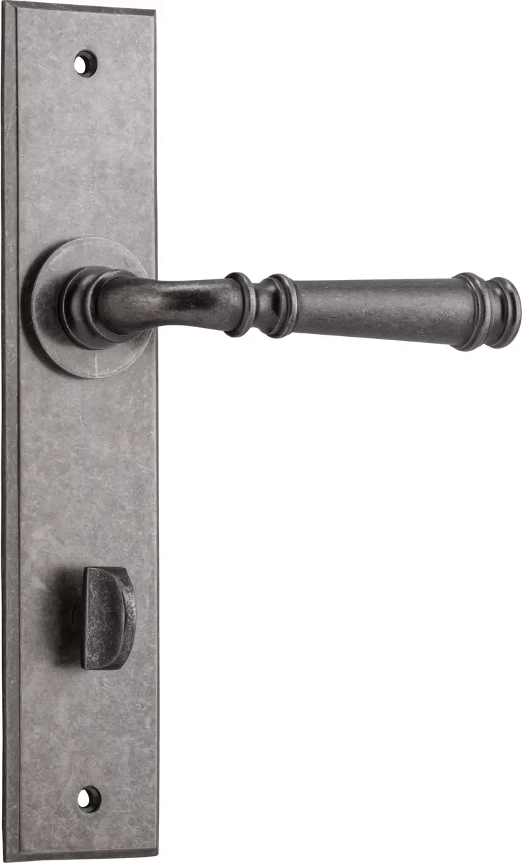 Verona Lever - Chamfered Privacy Handles - DN