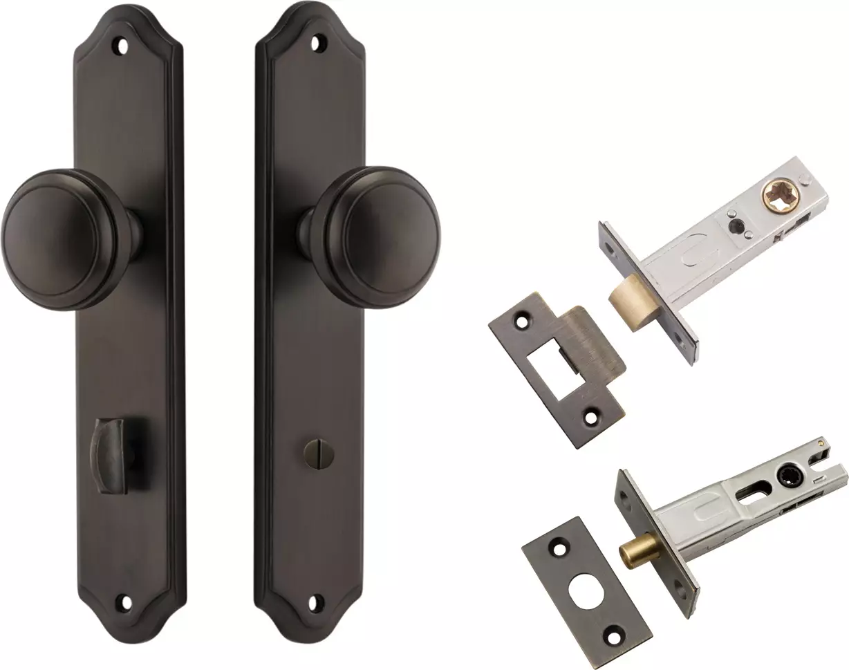 Paddington Knob - Shouldered Privacy Set - SB