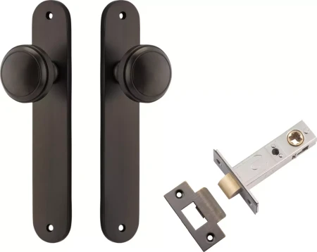 Paddington Knob - Oval Passage Set - SB