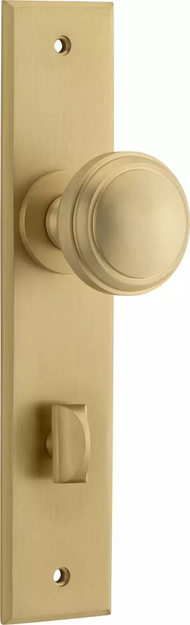 Paddington Knob - Chamfered Privacy Handles - BB