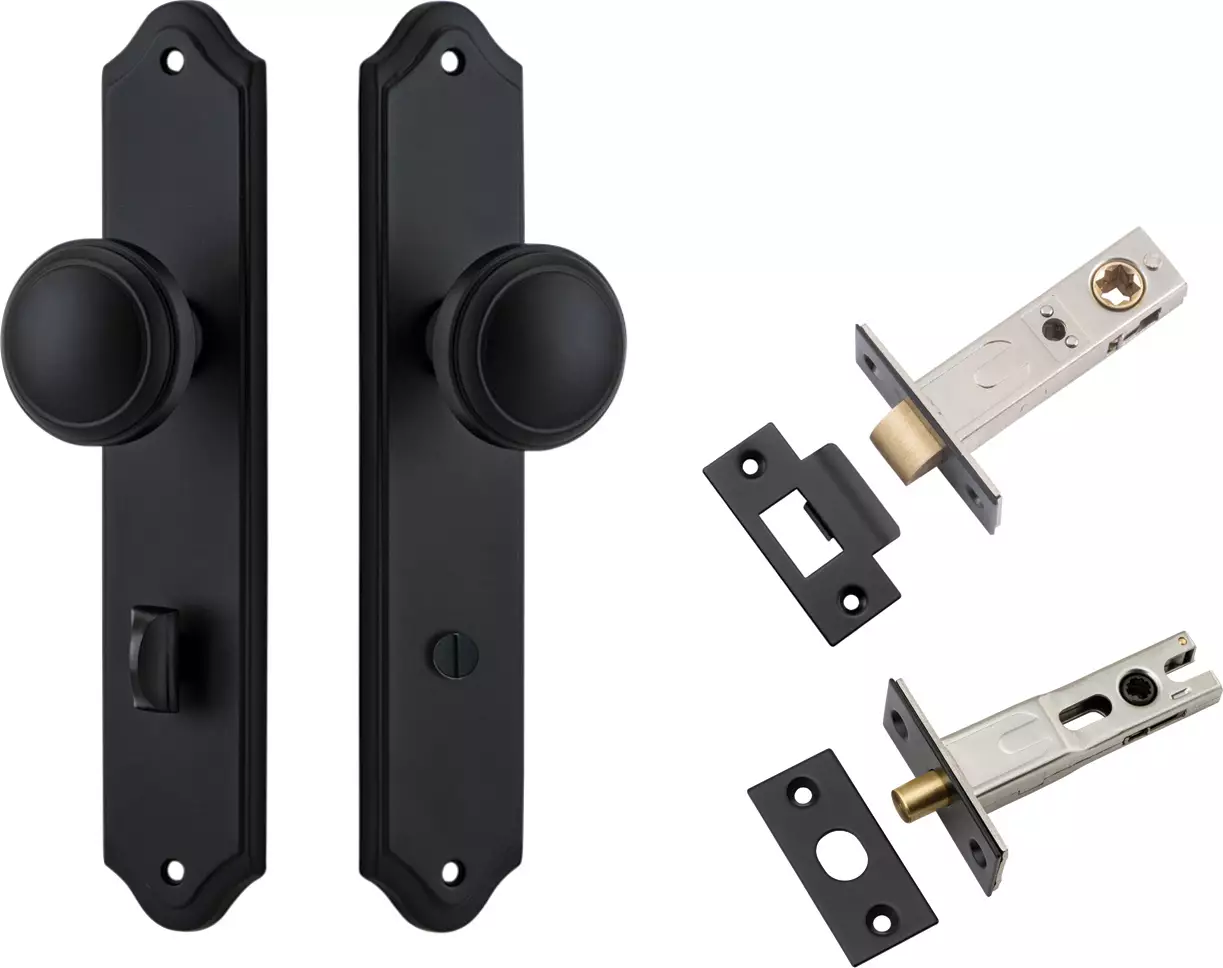 Paddington Knob - Shouldered Privacy Set - MB