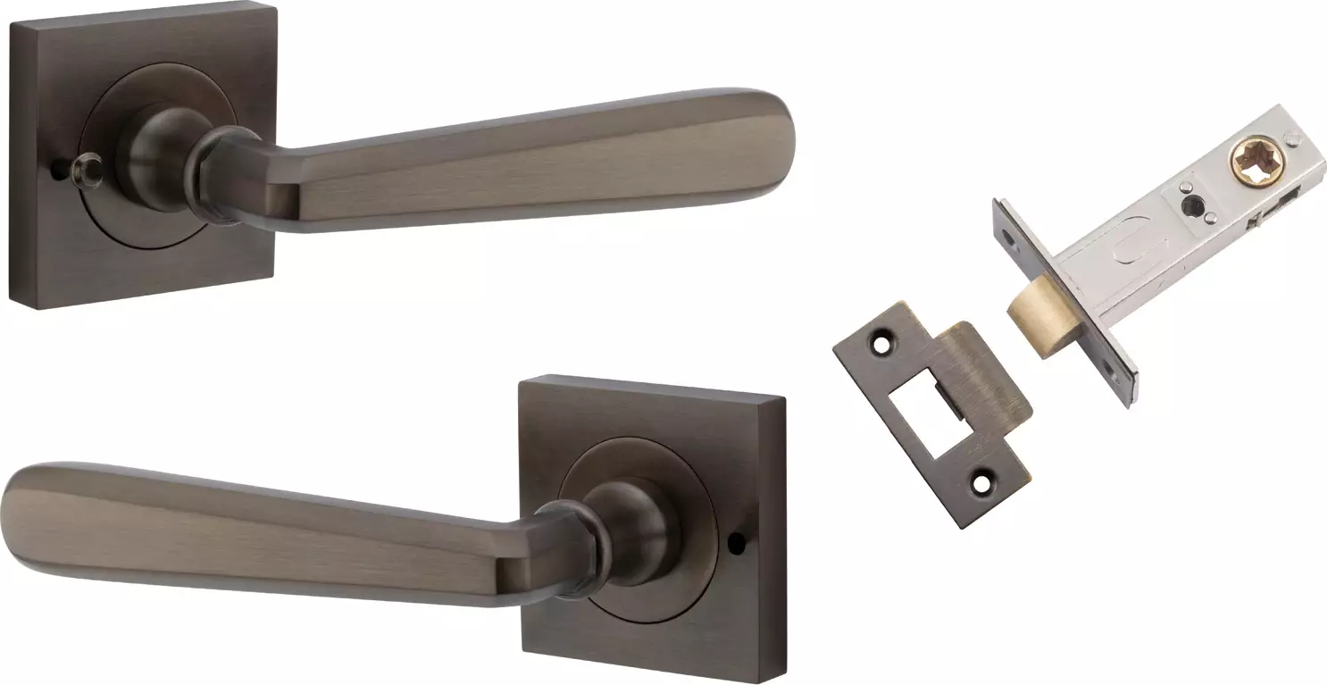 Copenhagen Lever - Square Rose Integrated Privacy Set - SB