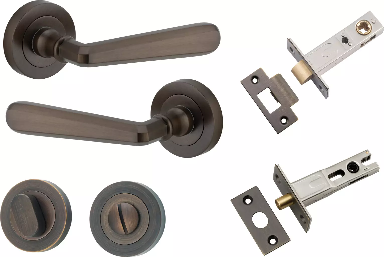 Copenhagen Lever - Round Rose Privacy Set - SB