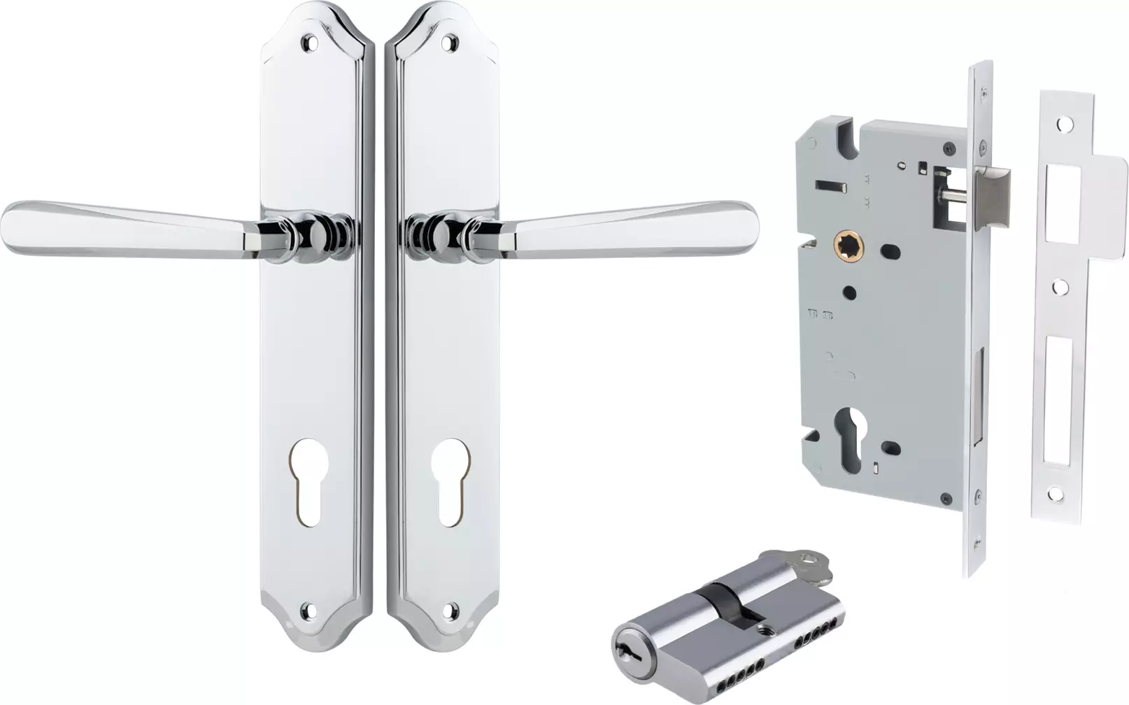 Copenhagen Lever - Shouldered Entrance Set - Key / Key - CP