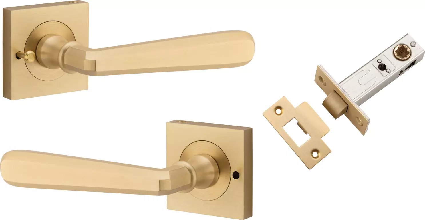 Copenhagen Lever - Square Rose Integrated Privacy Set - BB