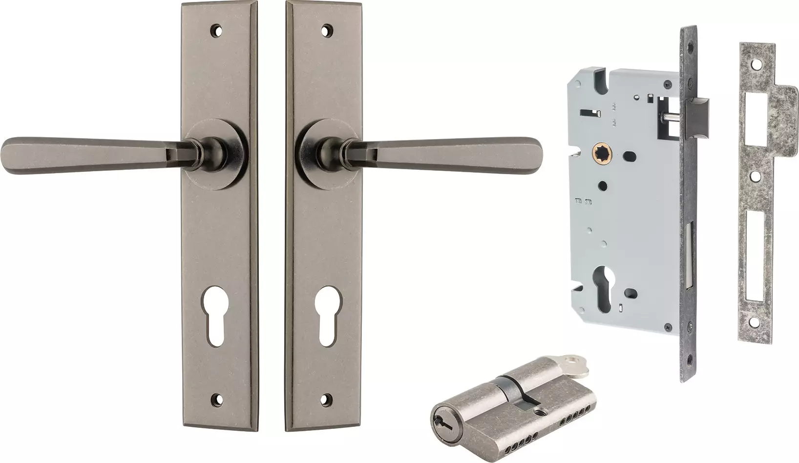 Copenhagen Lever - Chamfered Entrance Set - Key / Key - DN