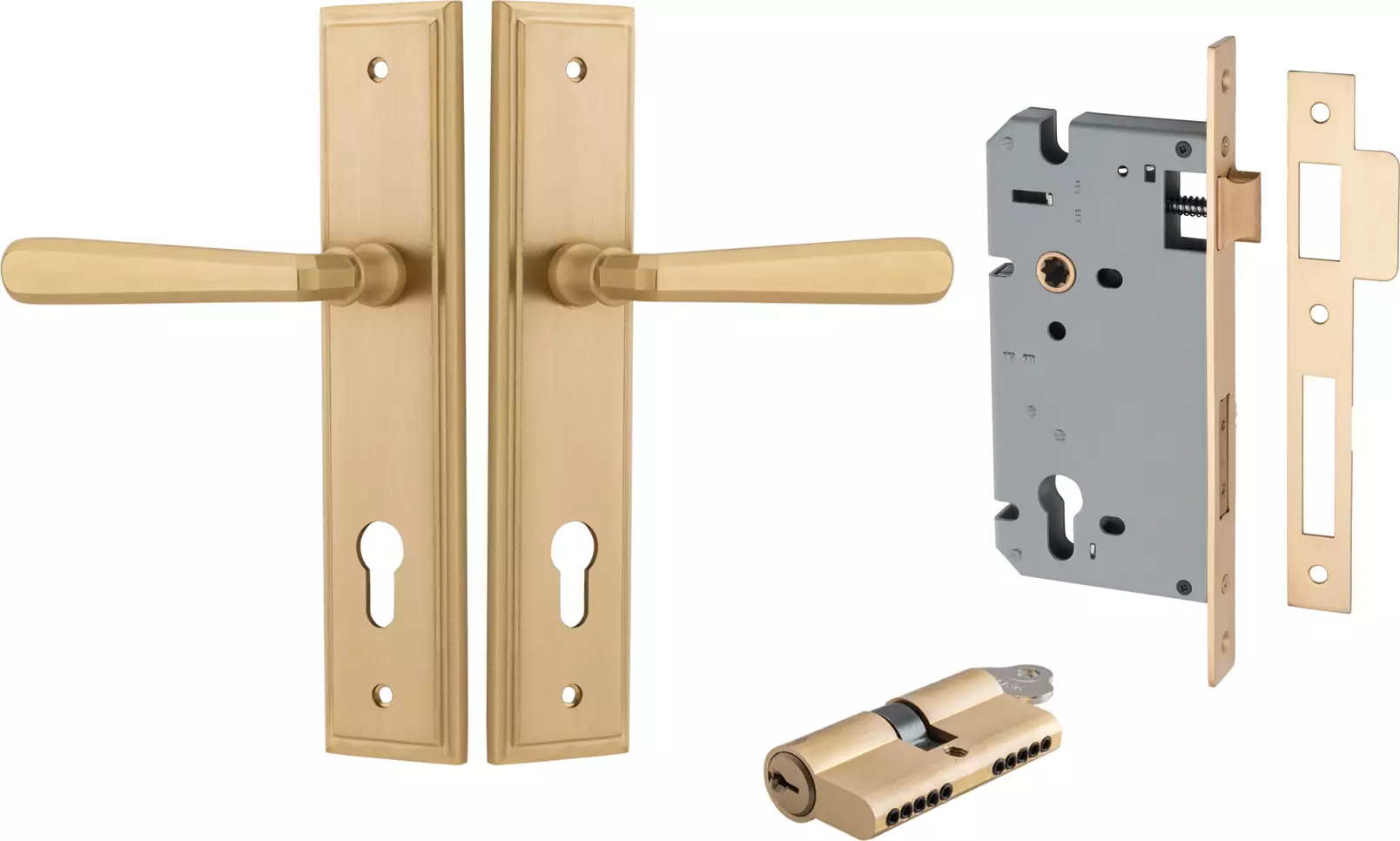 Copenhagen Lever - Stepped Entrance Set - Key / Key - BB