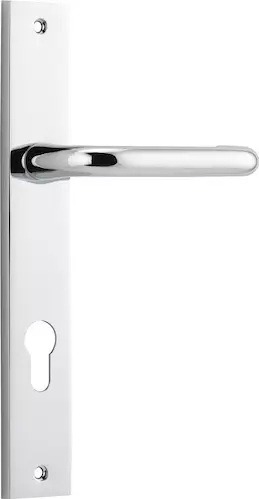 Oslo Lever - Rectangular Euro Pair - CP