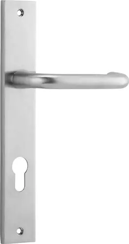 Oslo Lever - Rectangular Euro Pair - SC