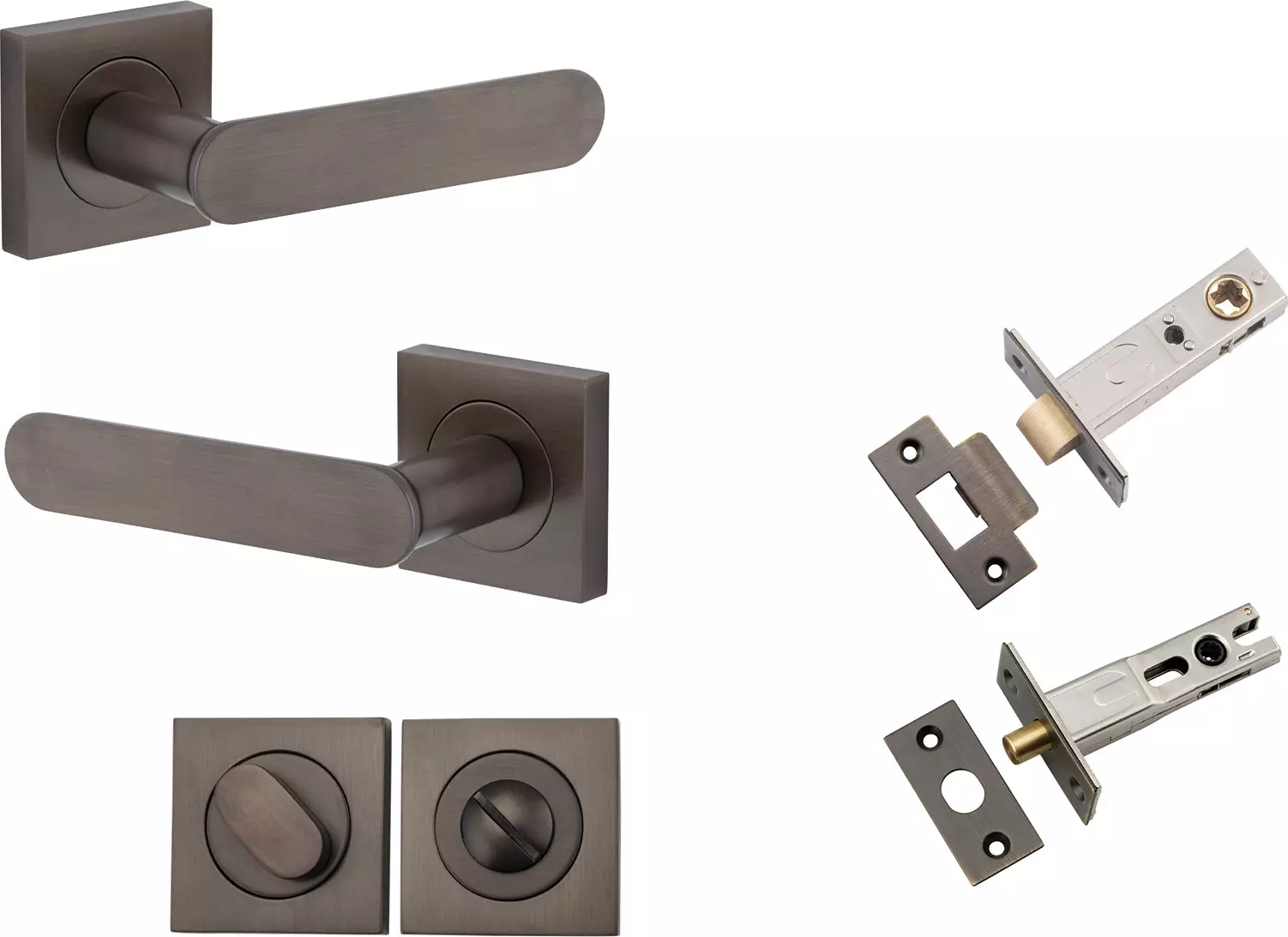 Bronte Lever - Square Rose Privacy Set - SB